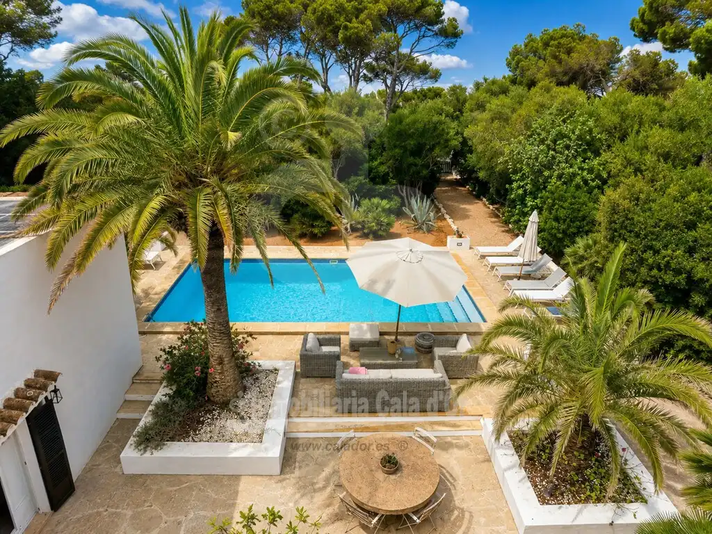 Jardí de Casa o xalet en venda en Santanyí amb Aire condicionat, Jardí privat i Piscina
