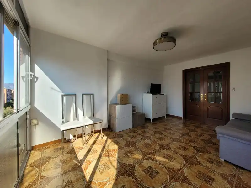 Sala de estar de Piso en venta en Málaga con Aire acondicionado, Calefacción y Horno