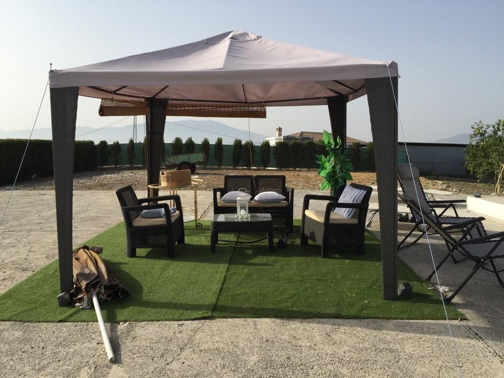 Terraza de Casa o chalet en venta en Pizarra con Aire acondicionado, Jardín privado y Piscina