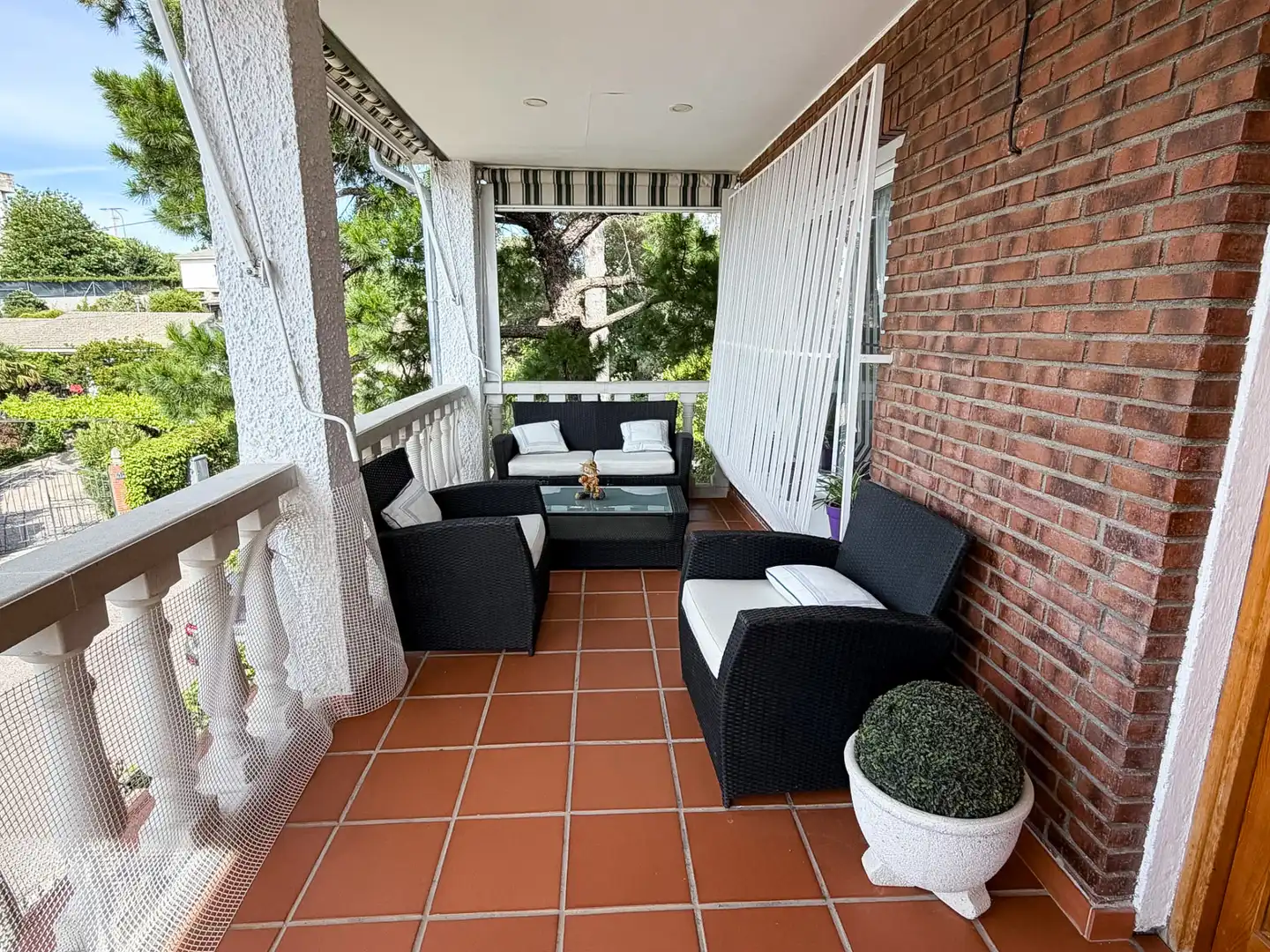 Terrassa de Casa o xalet en venda en Santa Cruz del Retamar amb Calefacció, Jardí privat i Terrassa