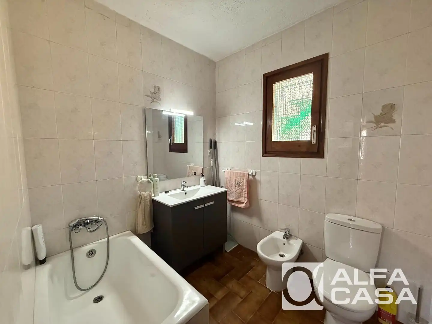Baño de Casa o chalet en venta en Vidreres con Terraza, Trastero y Piscina