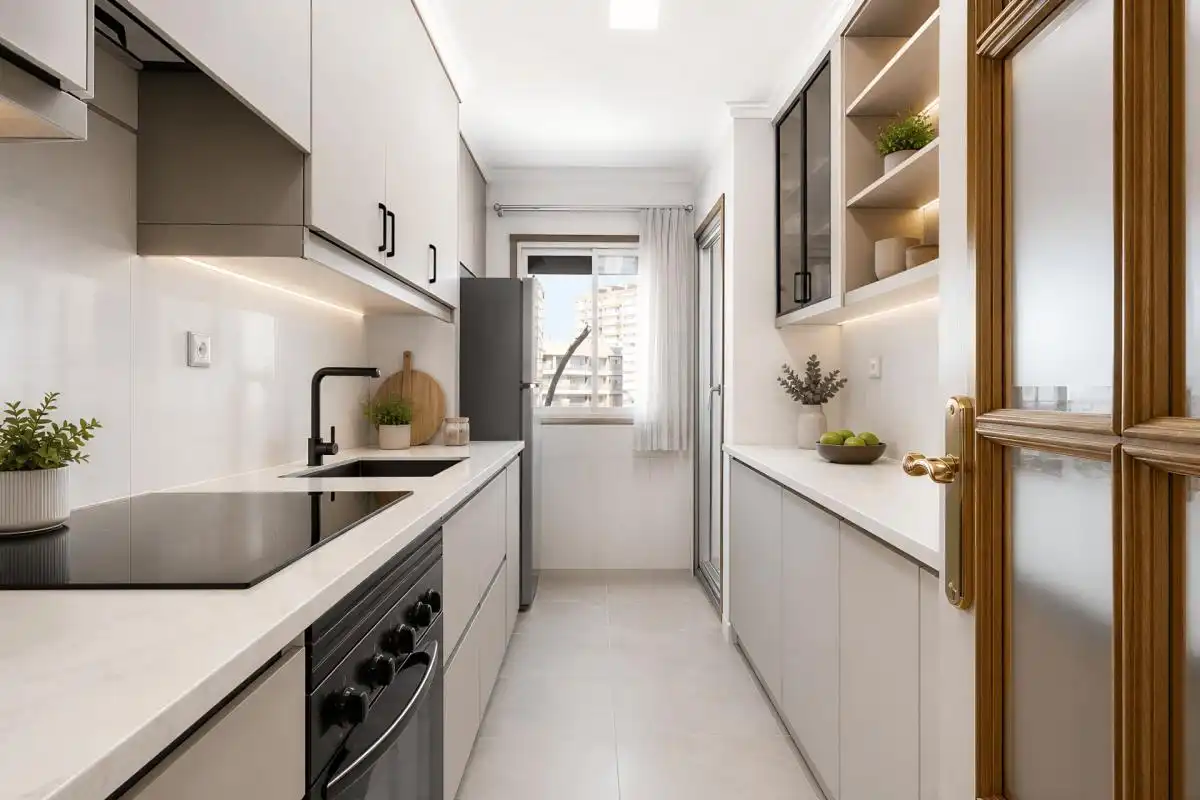 Kitchen of Flat for sale in La Pobla de Farnals  with Heating, Private garden and Terrace