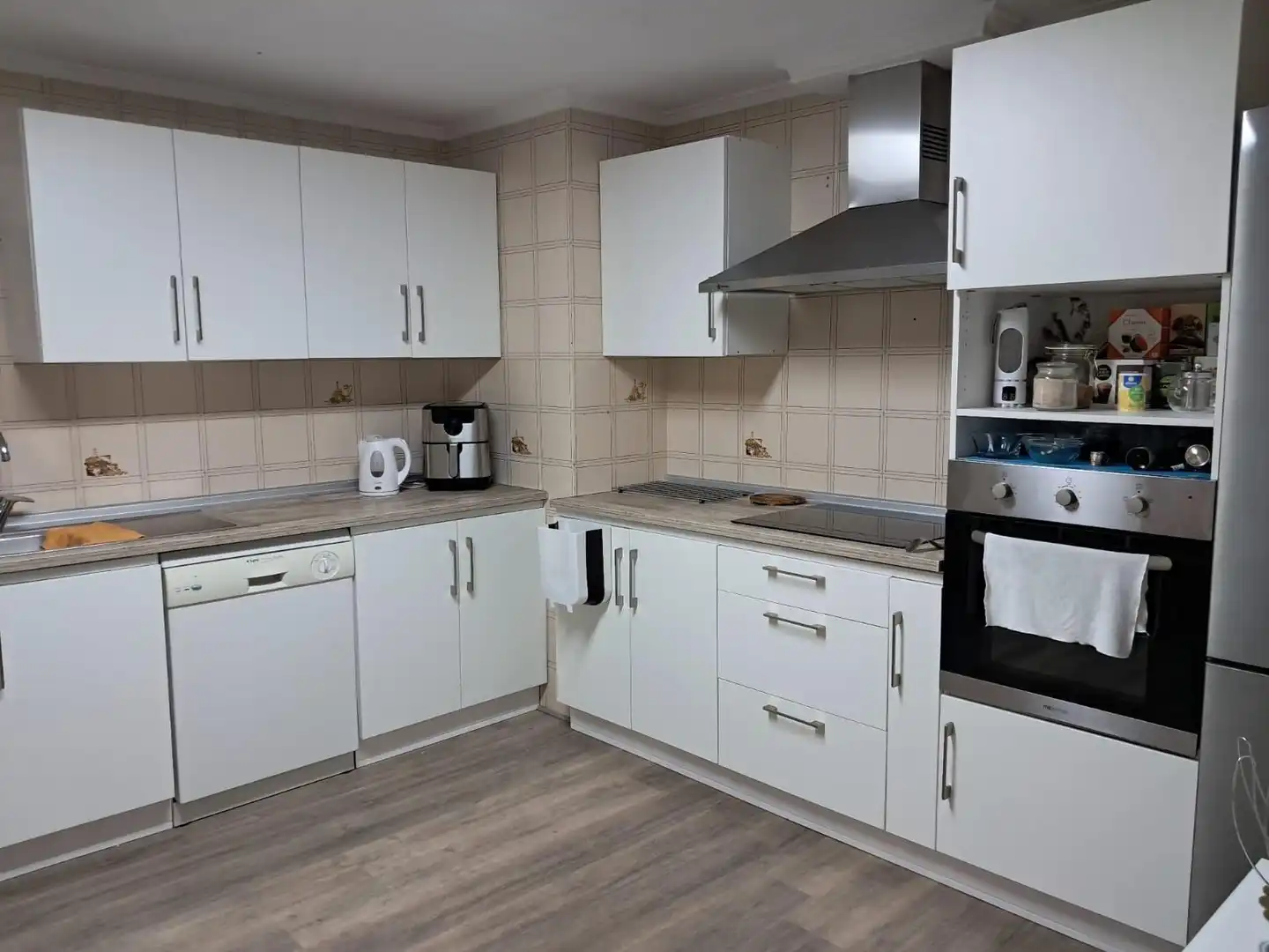 Cocina de Piso en venta en Elche / Elx con Calefacción, Jardín privado y Parquet