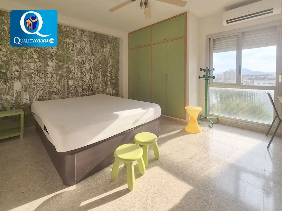 Bedroom of Apartments for sale in Alicante / Alacant  with Air Conditioner and Storage room