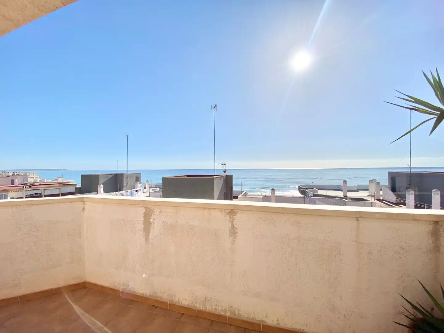 Terrace of Attic for rent in Guardamar del Segura  with Air Conditioner, Heating and Furnished
