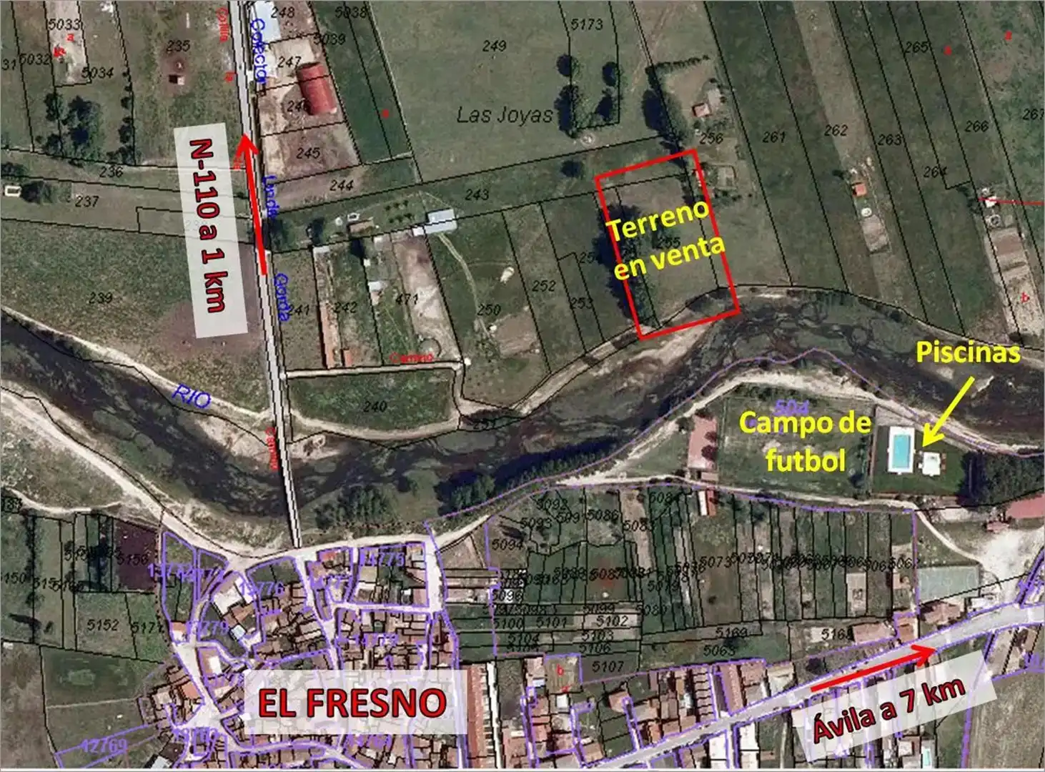 Terreno en venta en El Fresno, Ávila