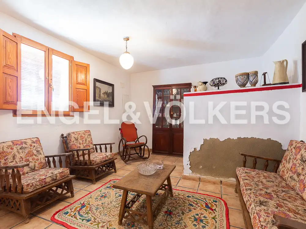 Sala de estar de Casa o chalet en venta en Ontinyent con Calefacción, Jardín privado y Terraza