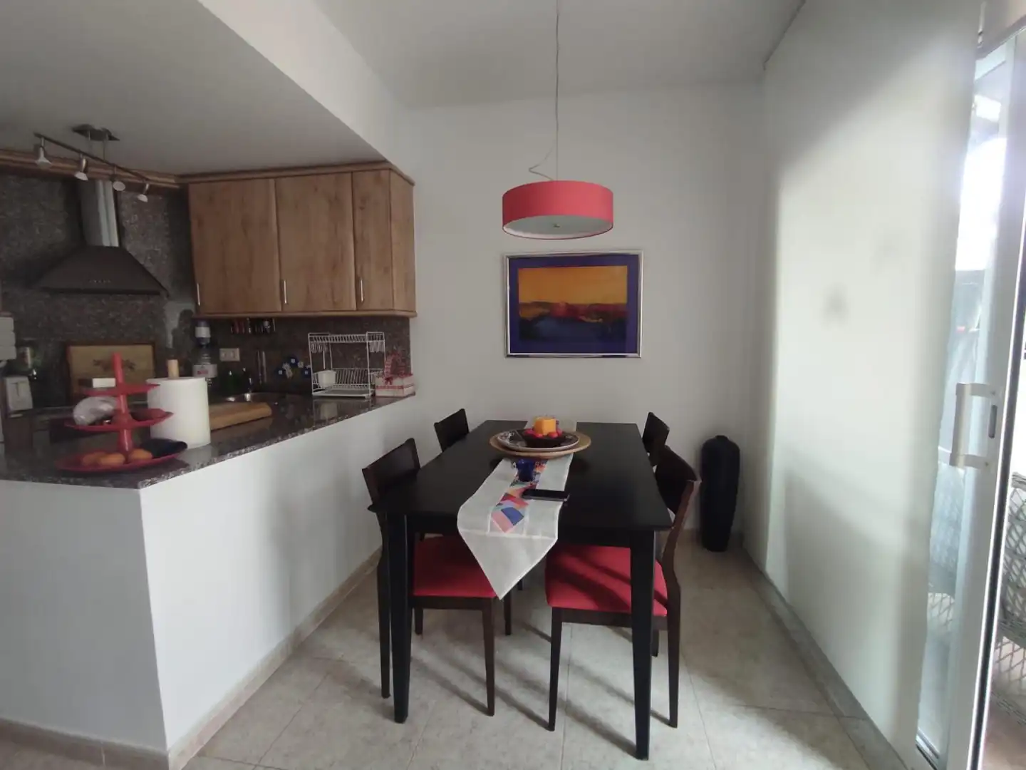 Comedor de Apartamento en venta en Lloret de Mar con Calefacción y Jardín privado