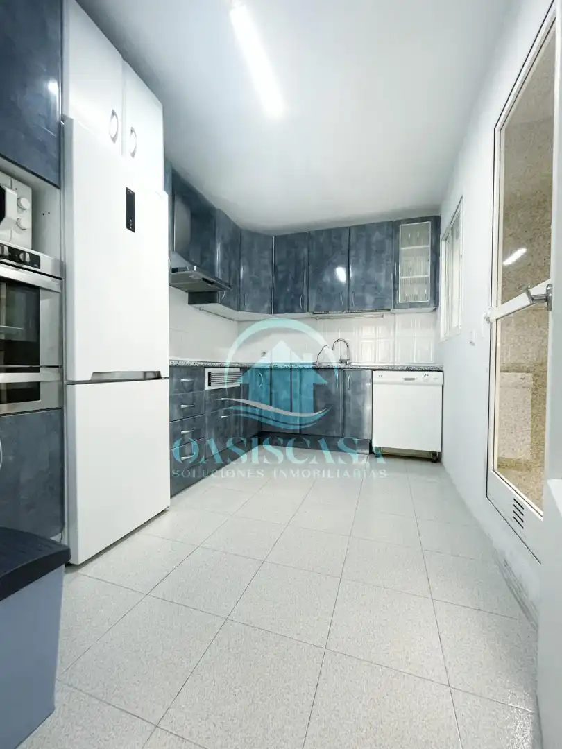 Cocina de Piso de alquiler en Málaga con Aire acondicionado, Terraza y Amueblado