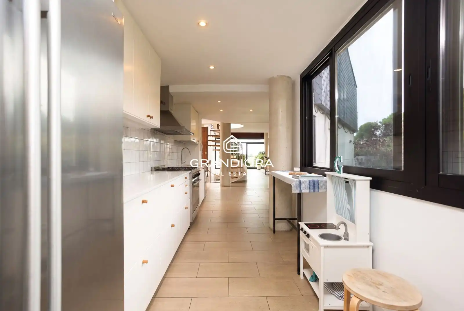 Kitchen of Houses for rent in Alella  with Swimming Pool