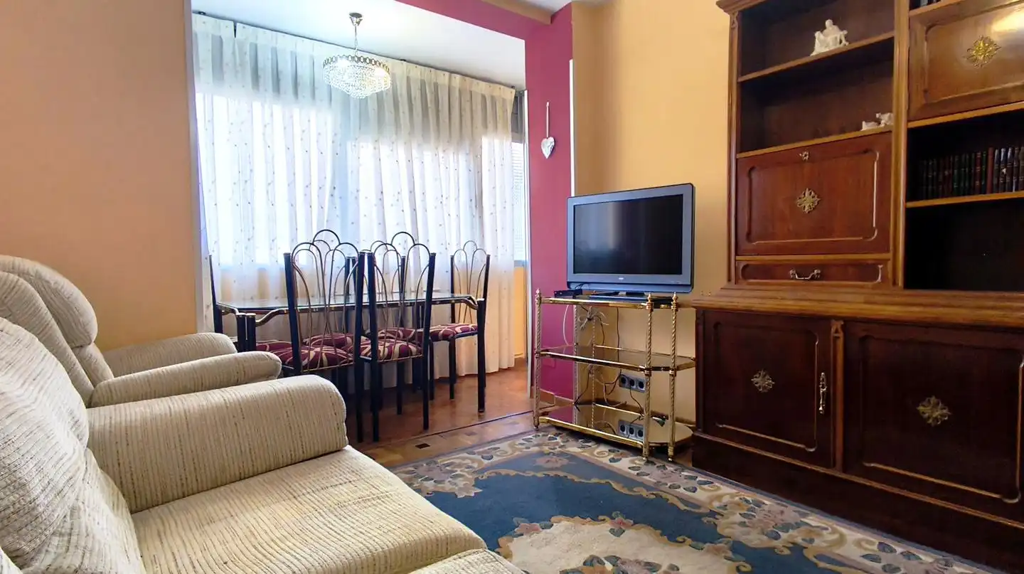 Living room of Flat for rent in Madrid