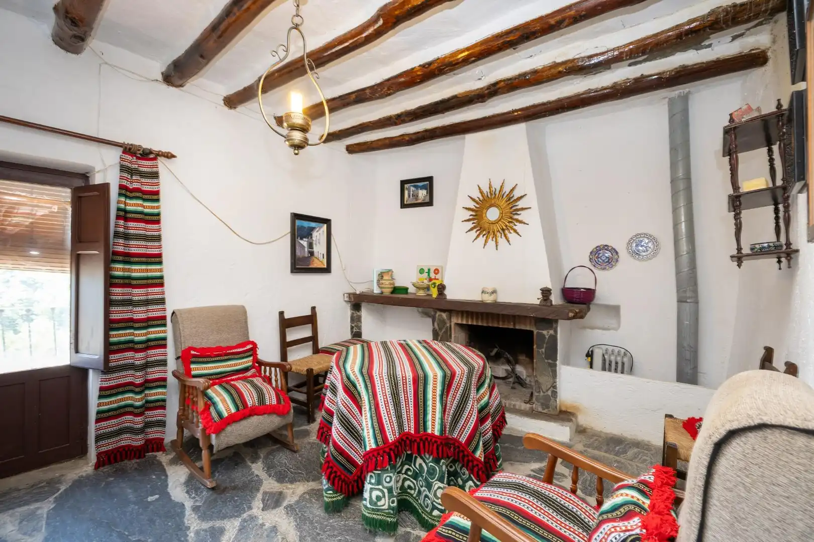 Sala de estar de Casa o chalet en venta en Trevélez con Amueblado