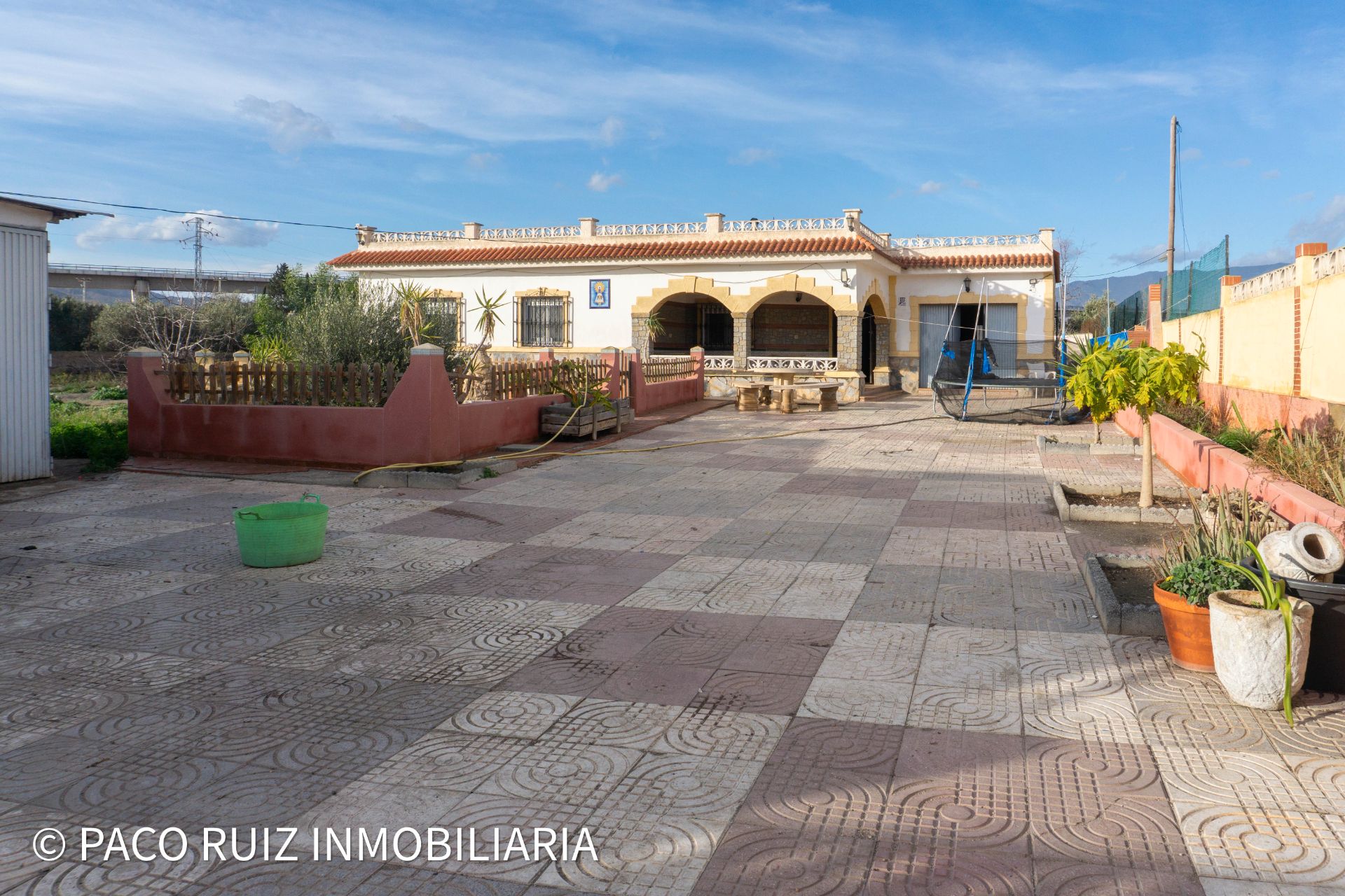 Vista exterior de Finca rústica en venta en Viator con Jardín privado, Terraza y Piscina