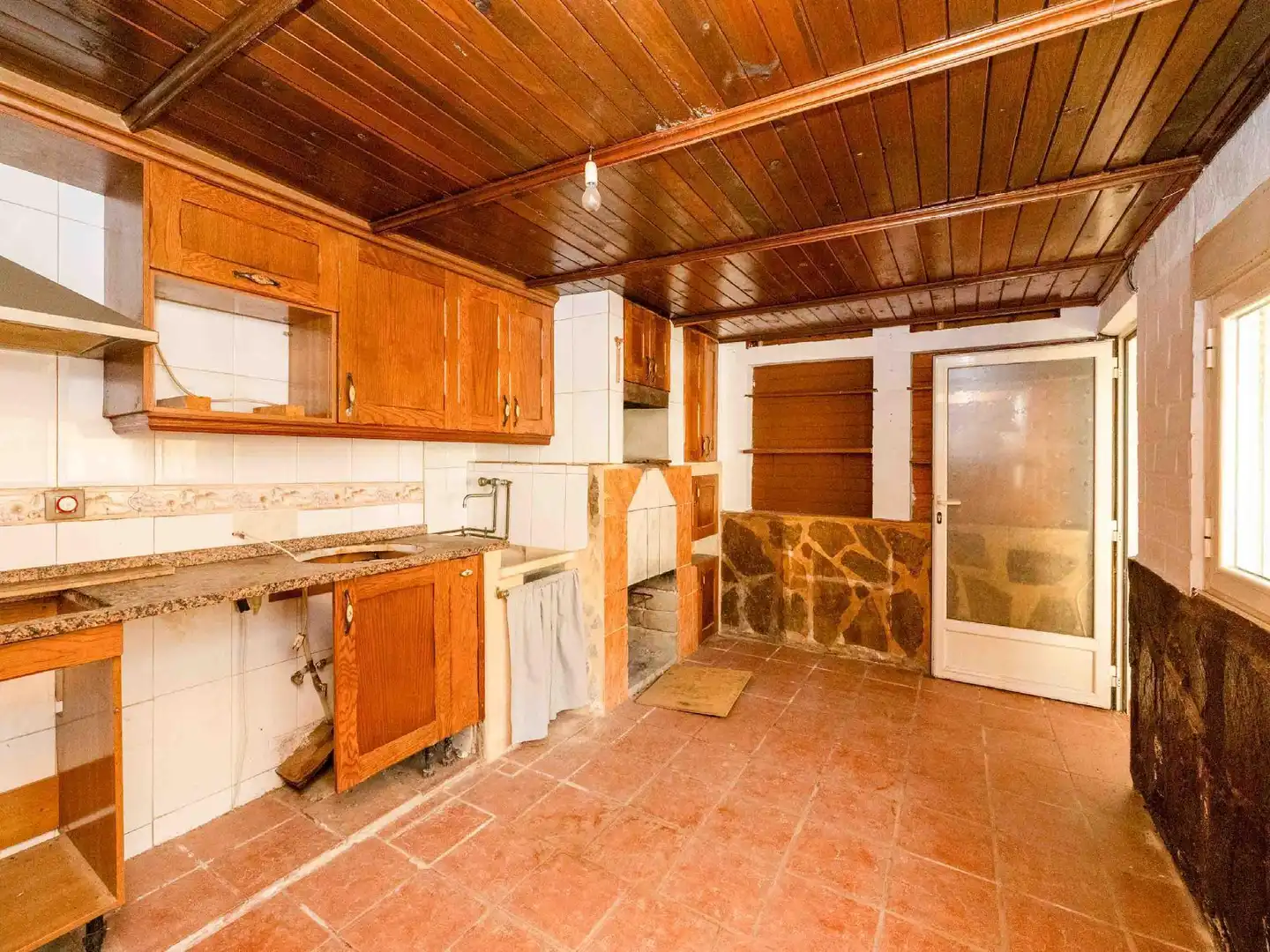 Cuina de Casa o xalet en venda en Villanueva de Azoague amb Terrassa i Traster