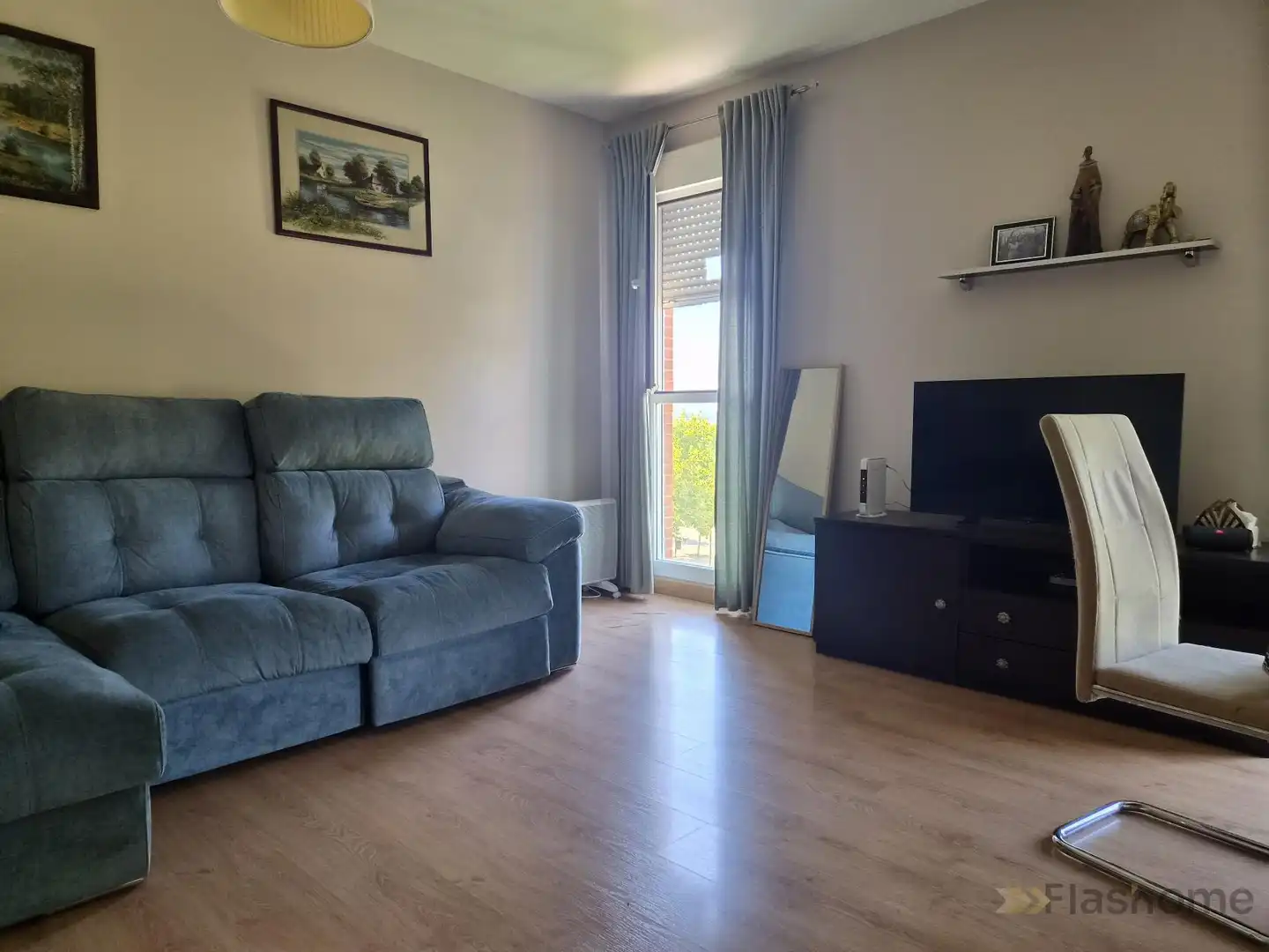 Sala d'estar de Pis en venda en Badajoz amb Terrassa i Balcó