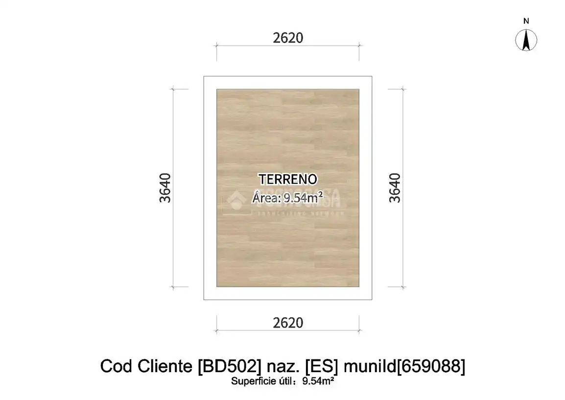Exterior view of Land for sale in Guareña