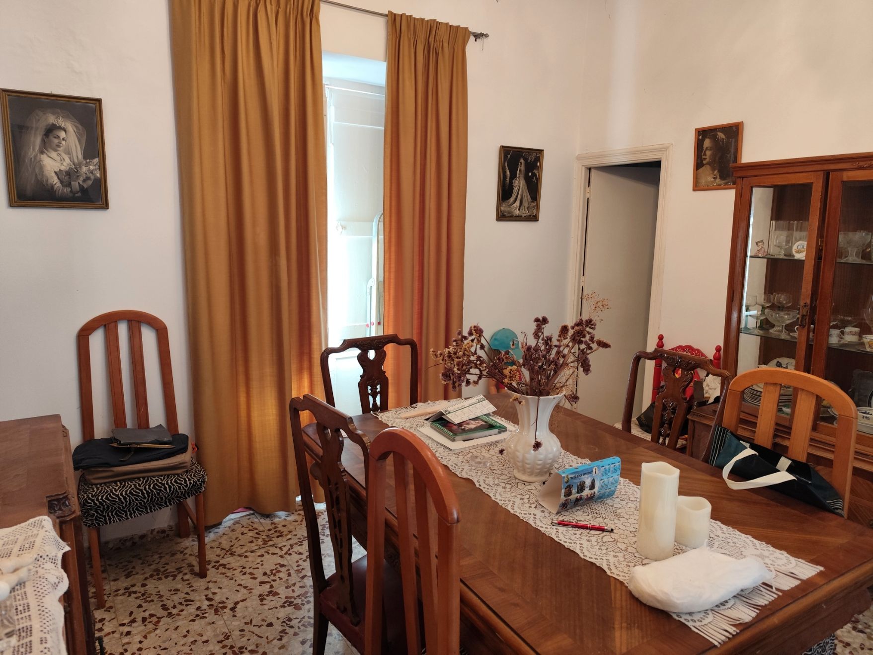 Dining room of Flat for sale in  Cádiz Capital  with Furnished and Balcony