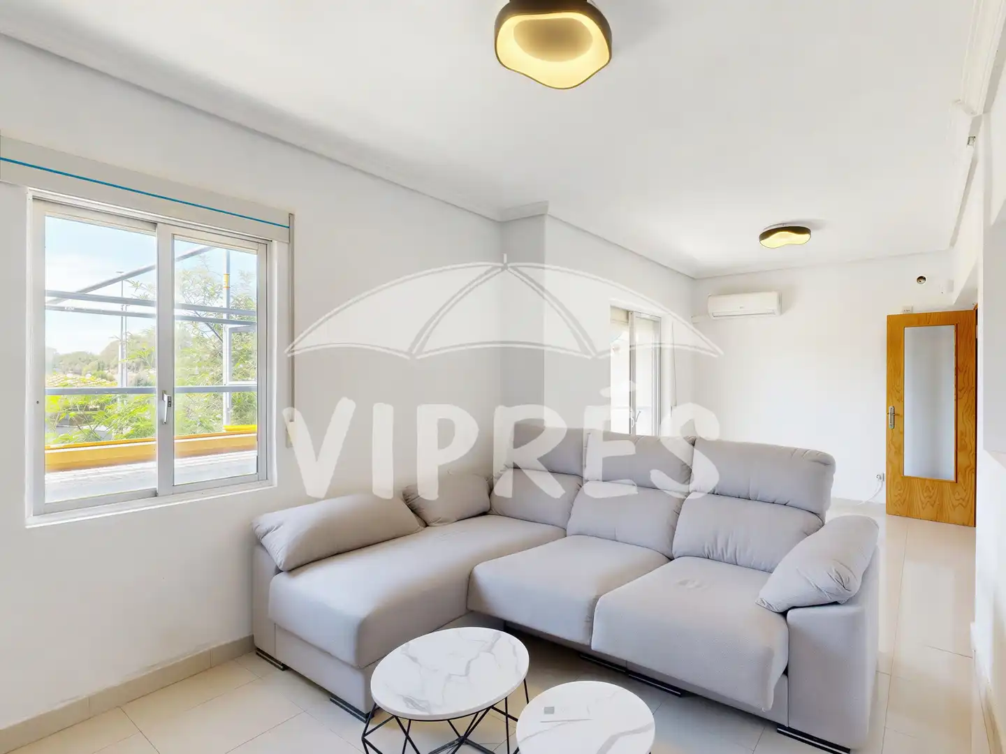 Living room of Flat for sale in Cáceres Capital  with Furnished and Balcony