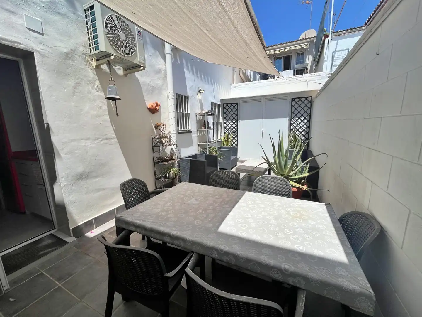 Terrasse von Wohnung zum Verkauf in Málaga mit Klimaanlage und Möbliert
