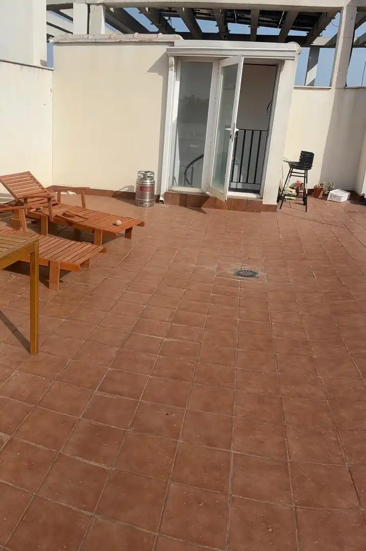 Terraza de Ático en venta en Torrent con Aire acondicionado, Calefacción y Jardín privado