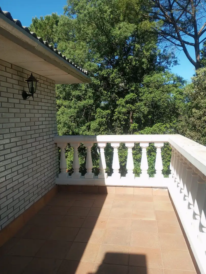 Balcony of Houses for sale in Gironella  with Air Conditioner, Heating and Private garden