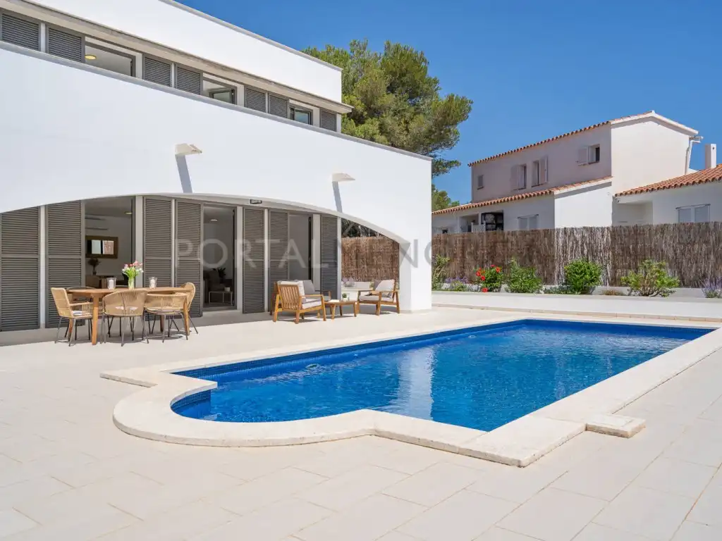 Piscina de Casa o xalet en venda en Es Mercadal amb Jardí privat, Terrassa i Piscina