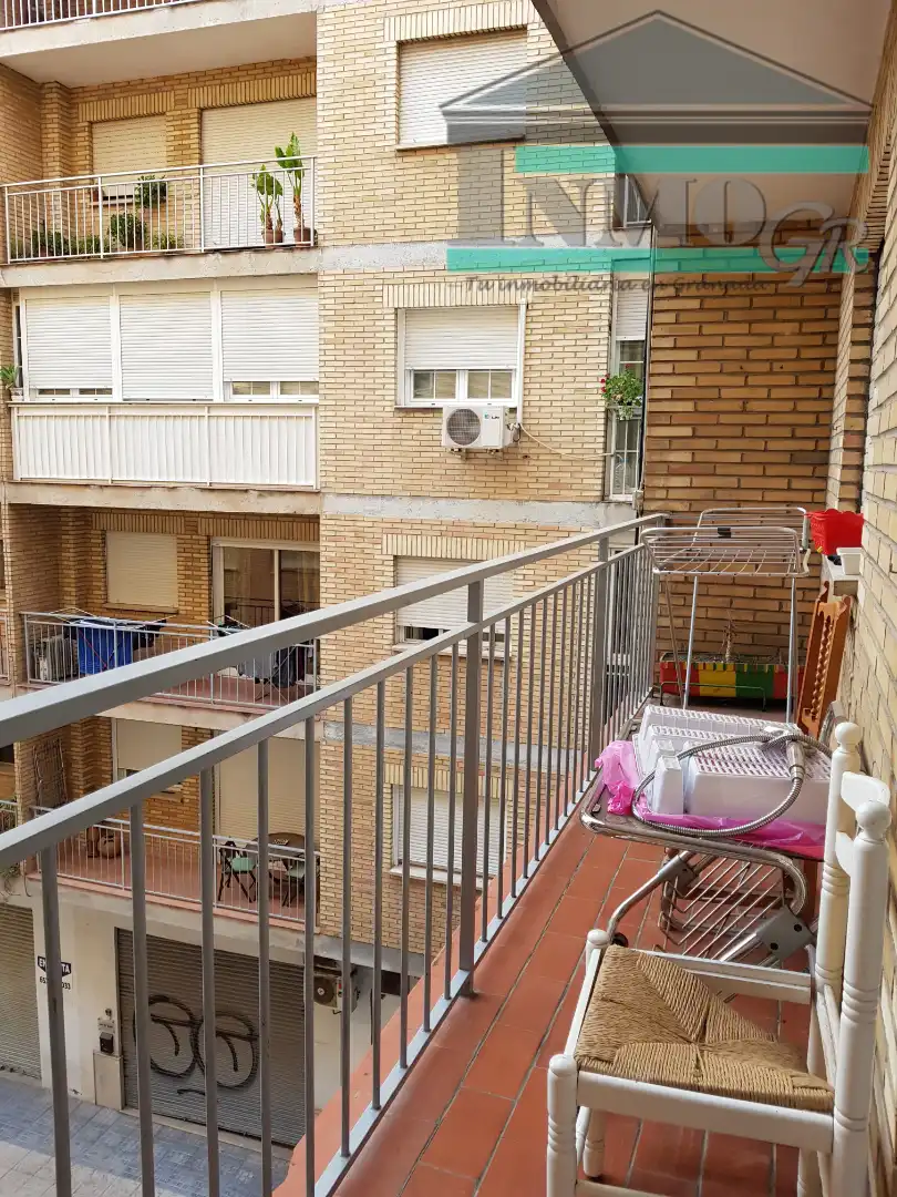 Balcony of Flat for share in Granada  with Heating, Furnished and Balcony