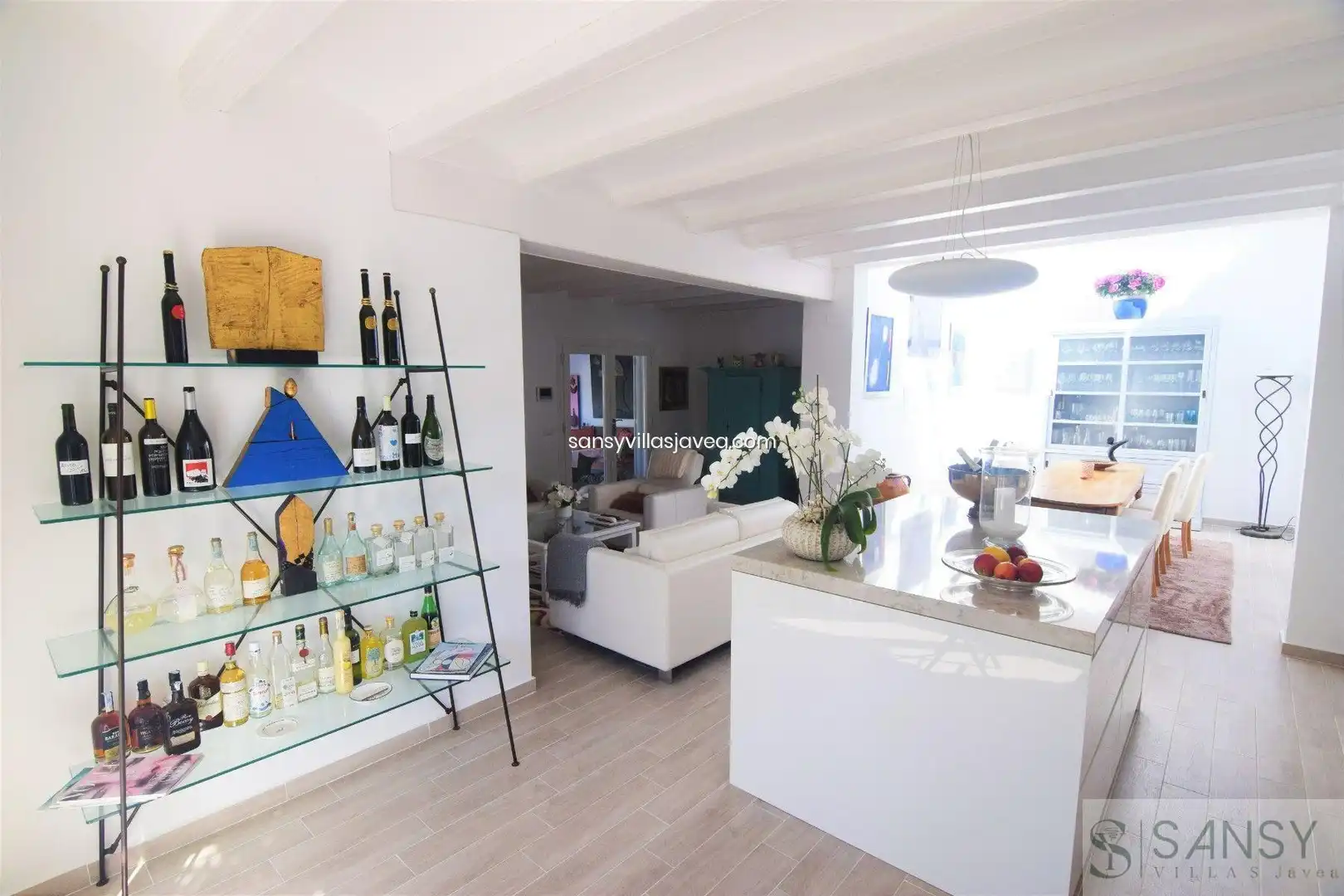 Sala d'estar de Casa o xalet en venda en Jávea / Xàbia amb Aire condicionat i Traster