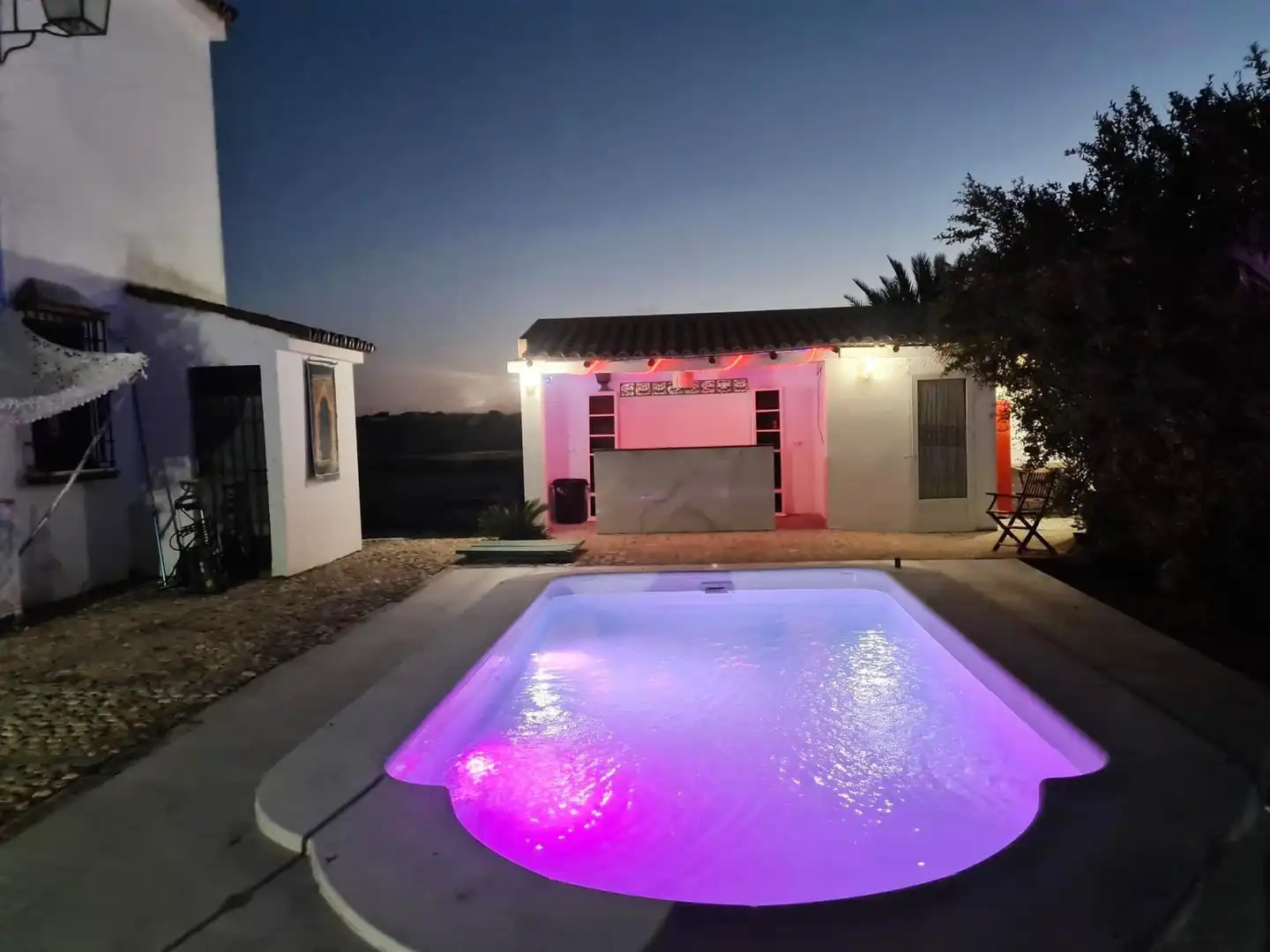 Piscina de Finca rústica en venda en Moguer, Huelva