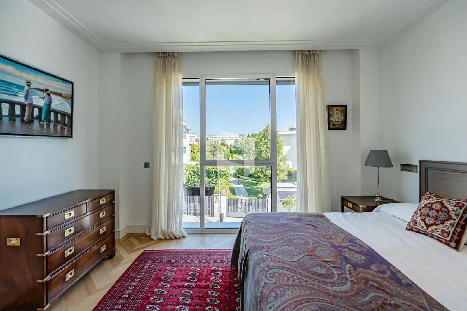 Bedroom of Attic for sale in Madrid  with Air Conditioner, Heating and Parquet flooring