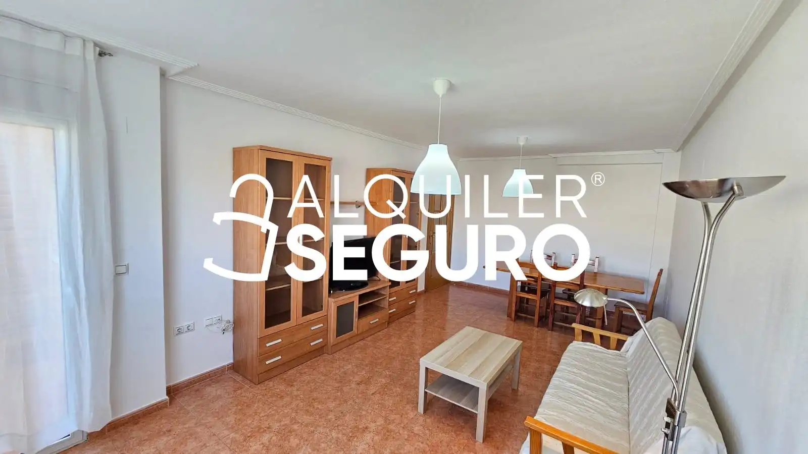 Living room of Flat for rent in Murcia  with Furnished