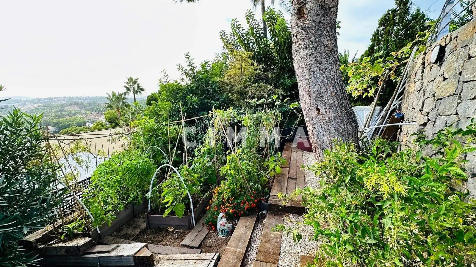 Jardín de Casa o chalet en venta en Altea con Aire acondicionado, Calefacción y Jardín privado