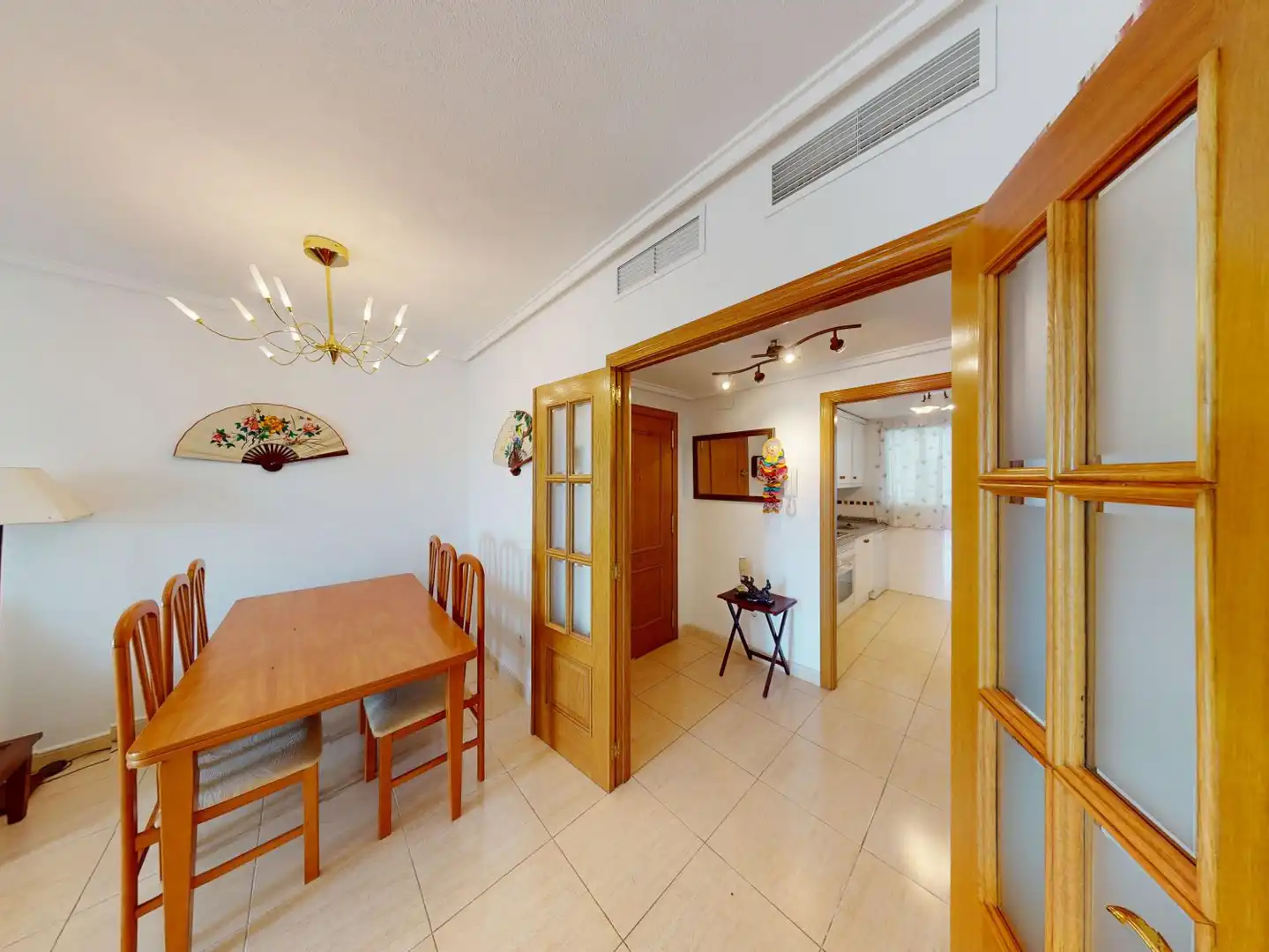 Esszimmer von Wohnung zum Verkauf in Alicante / Alacant mit Klimaanlage, Heizung und Terrasse