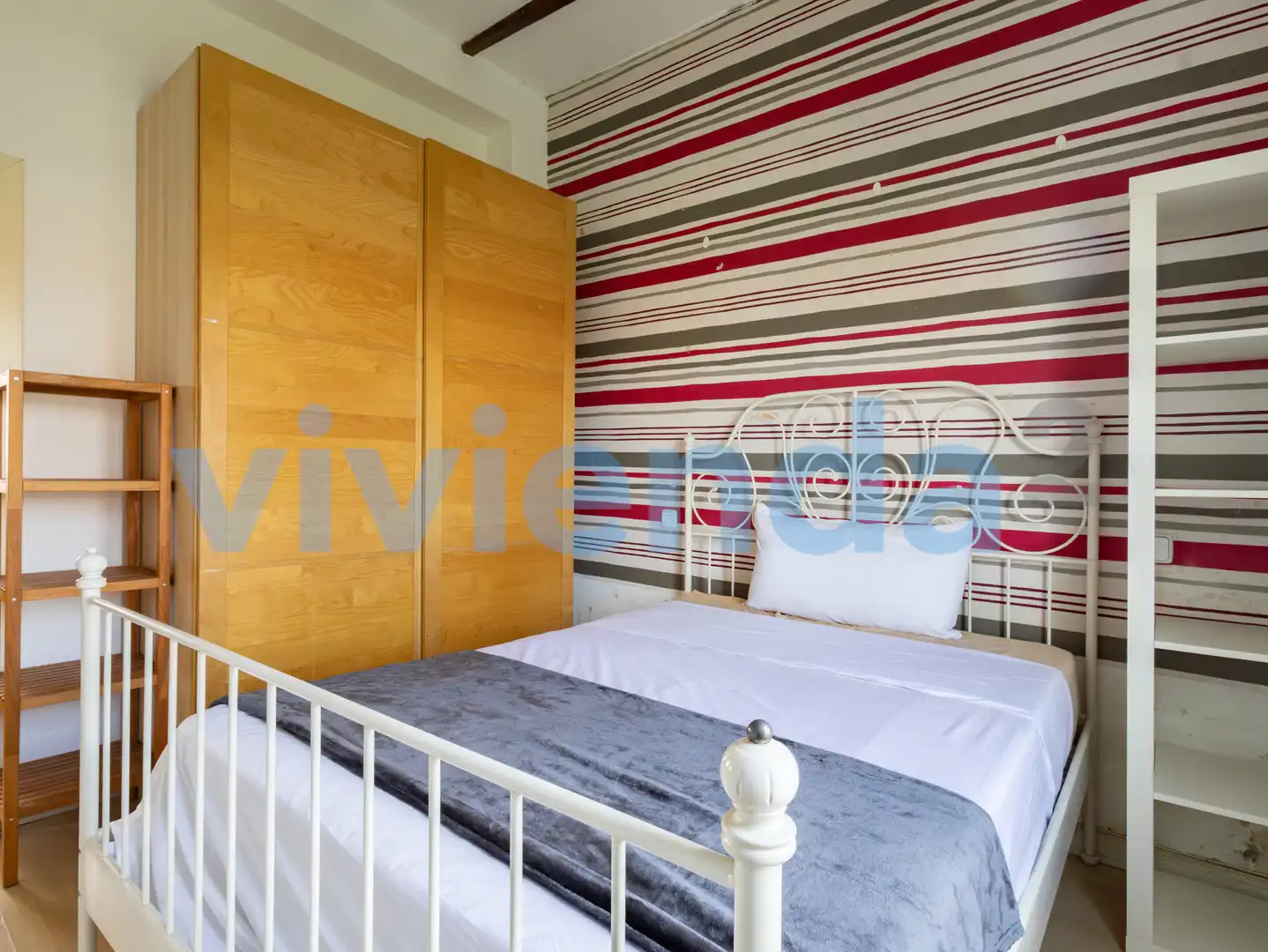 Bedroom of Flat for sale in Madrid  with Air Conditioner and Heating