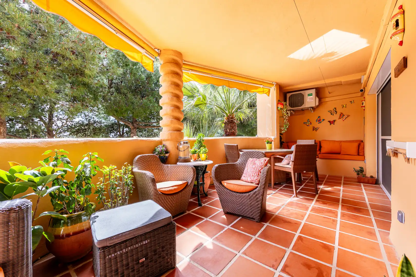 Terrassa de Apartament en venda en Mijas amb Aire condicionat, Calefacció i Terrassa