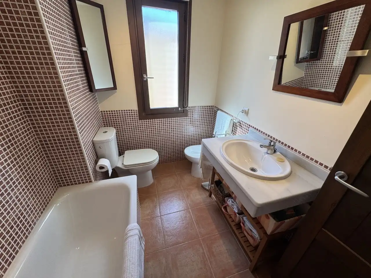 Bathroom of Apartments for sale in Vera  with Air Conditioner, Terrace and Swimming Pool