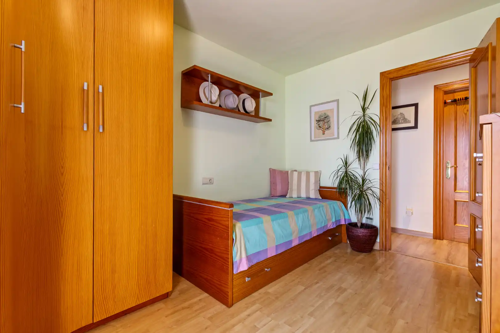 Schlafzimmer von Wohnung zum Verkauf in Rincón de la Victoria mit Terrasse, Möbliert und Ofen