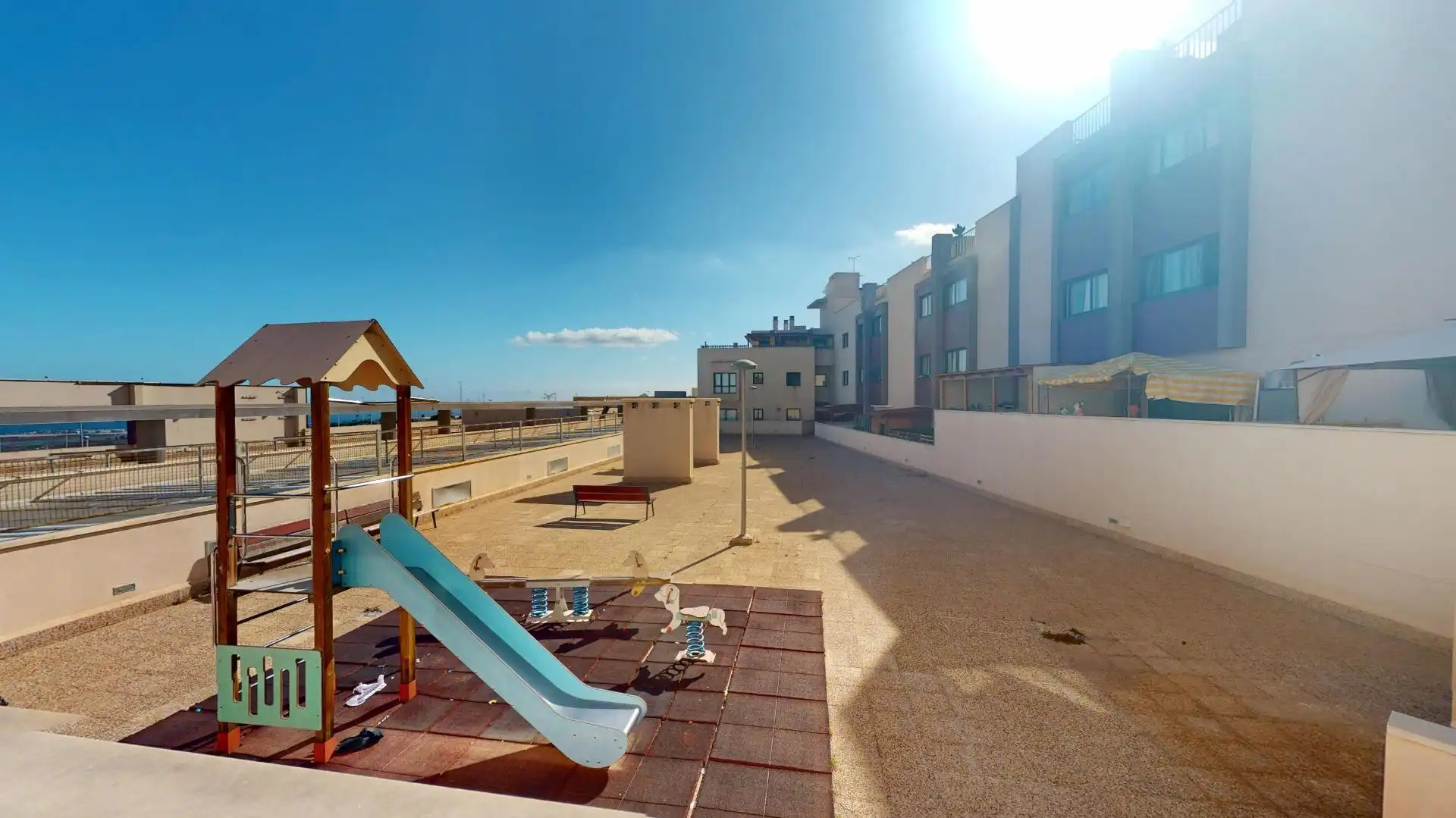 Terrasse von Wohnung zur Miete in Granadilla de Abona mit Terrasse