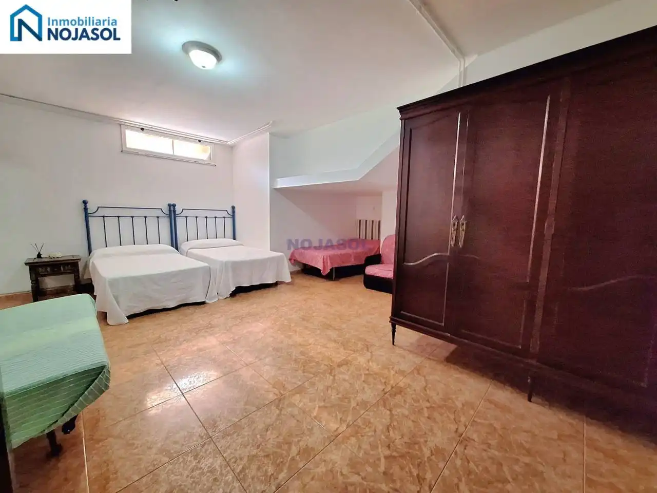 Schlafzimmer von Wohnung zur Miete in Noja mit Heizung, Privatgarten und Terrasse