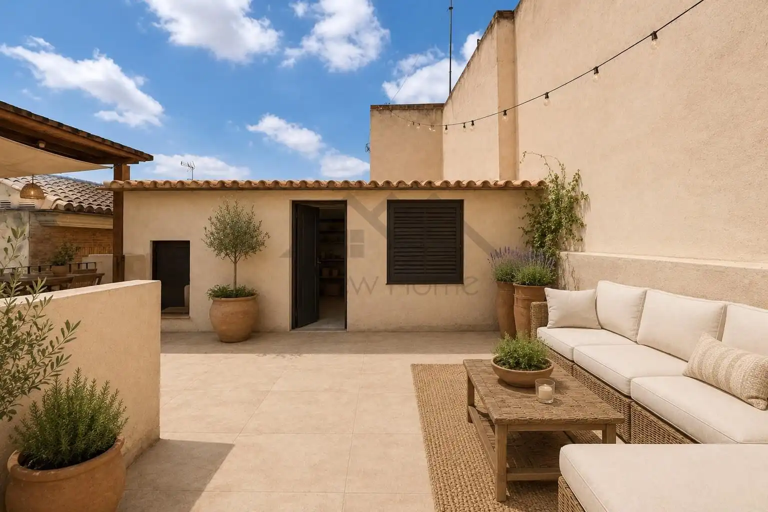 Terraza de Finca rústica en venta en La Pobla de Vallbona con Terraza y Balcón