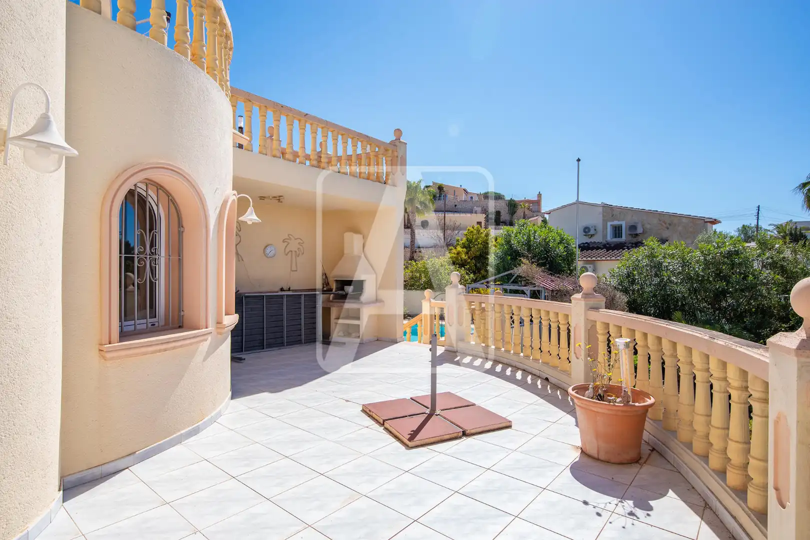 Terraza de Casa o chalet en venta en Benissa con Aire acondicionado, Calefacción y Jardín privado