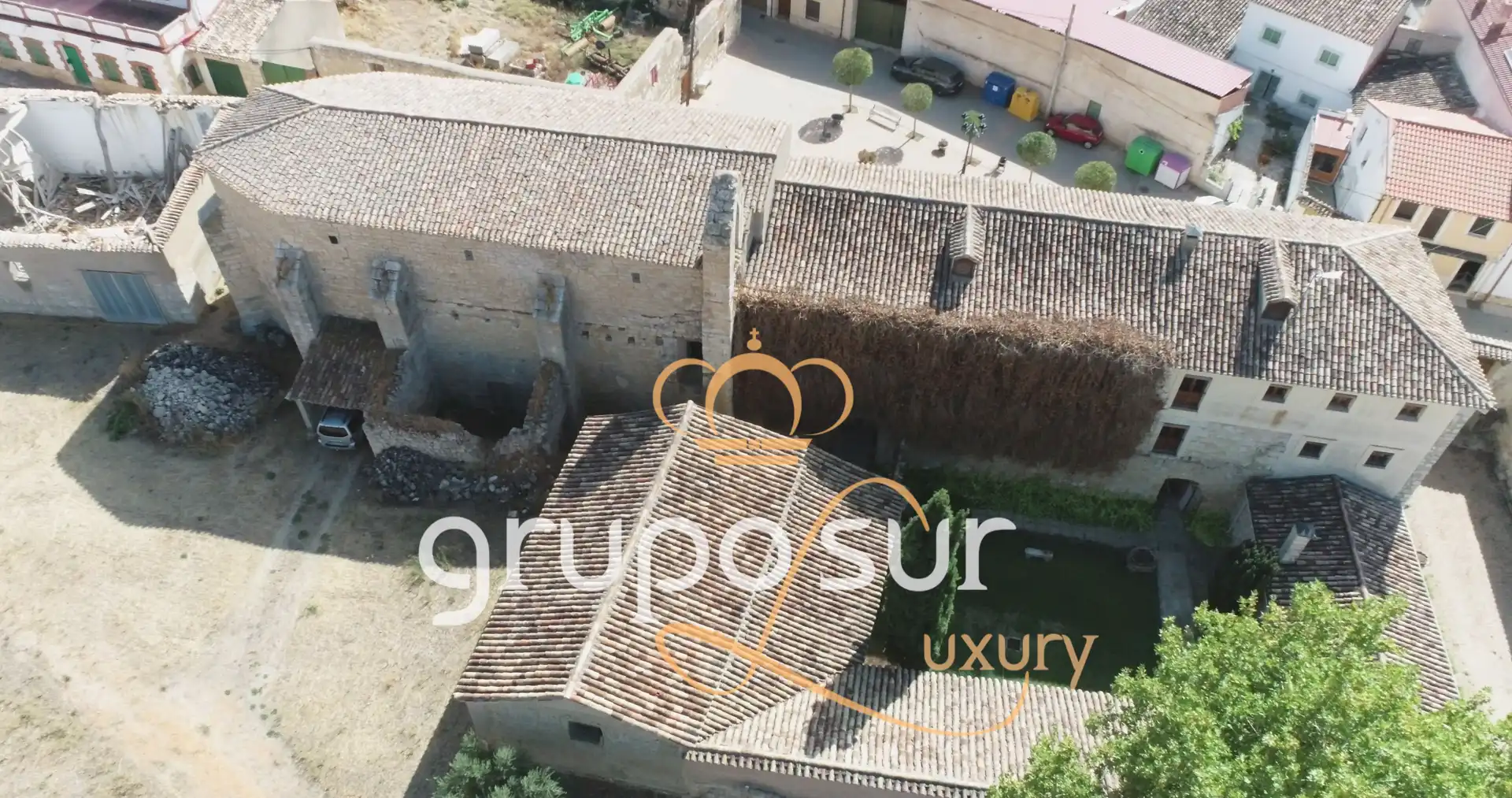 Vista exterior de Casa o chalet en venta en San Cebrián de Mazote con Calefacción, Jardín privado y Parquet