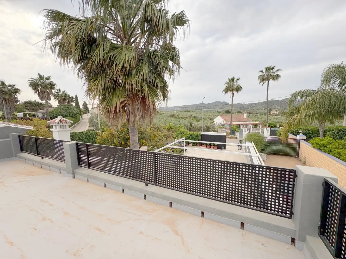 Terrasse von Country house zum Verkauf in Alhaurín de la Torre mit Klimaanlage, Privatgarten und Terrasse