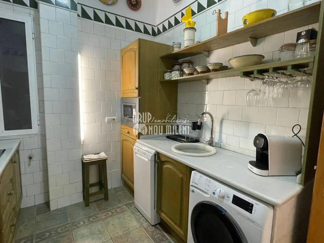 Cocina de Piso de alquiler en Valencia con Aire acondicionado y Amueblado