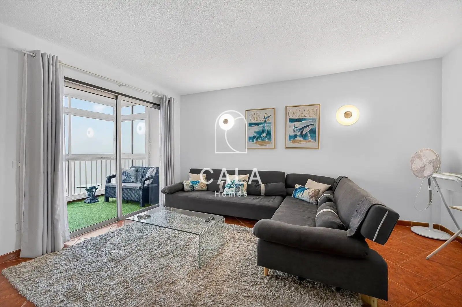 Sala de estar de Piso en venta en Tacoronte con Terraza, Piscina y Amueblado
