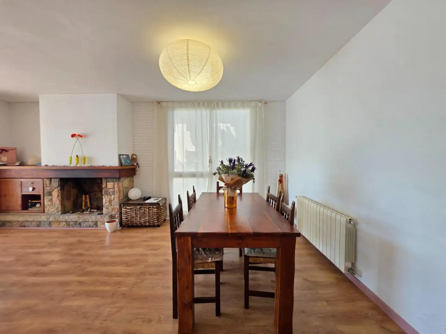 Dining room of Flat for sale in Castelldefels  with Heating, Parquet flooring and Terrace