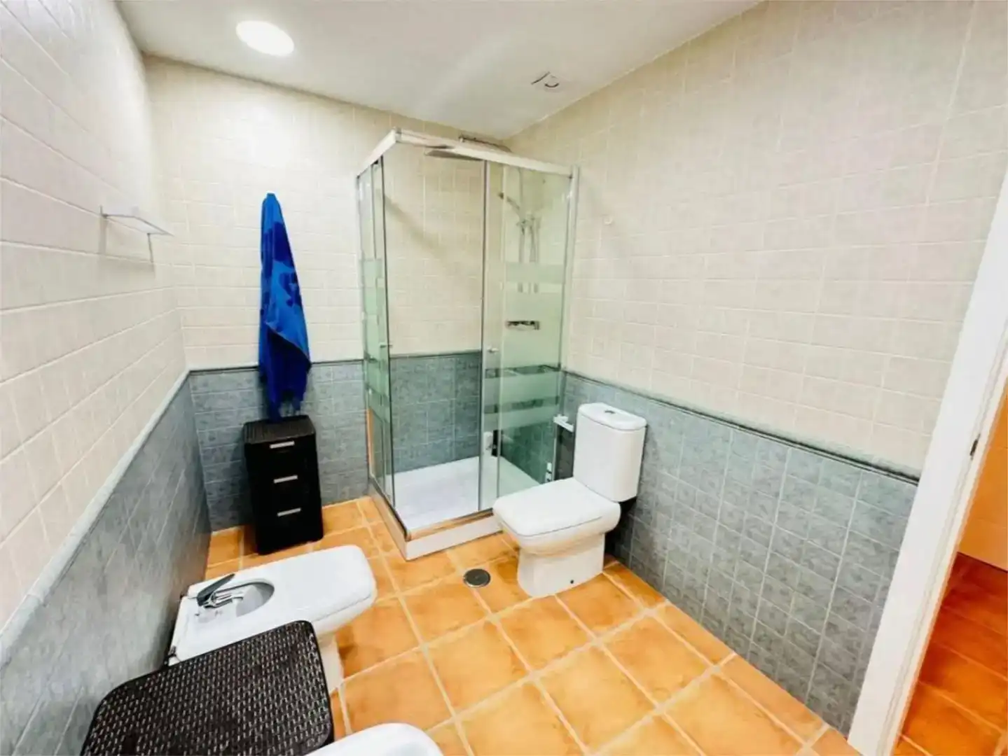 Badezimmer von Einfamilien-Reihenhaus zur Miete in Torrox mit Abstellraum, Schwimmbad und Möbliert