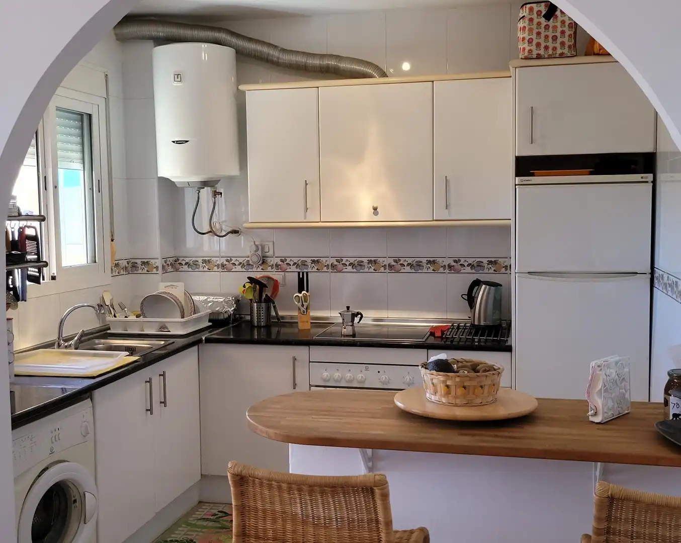 Kitchen of Apartments for sale in Mojácar  with Air Conditioner, Heating and Terrace