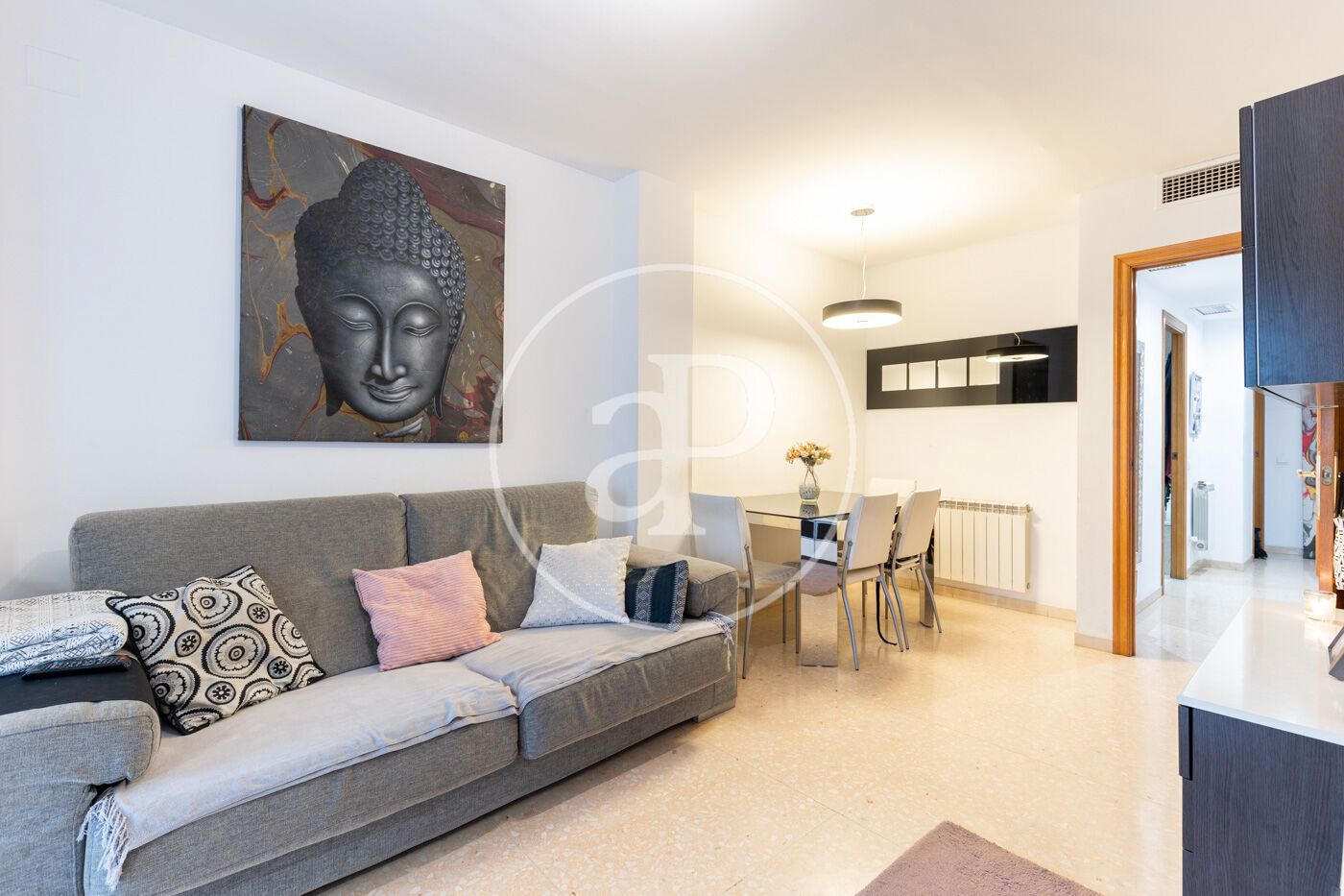 Living room of Flat for sale in Terrassa  with Heating