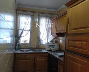 Kitchen of Flat for sale in Lugo Capital  with Heating, Storage room and Furnished